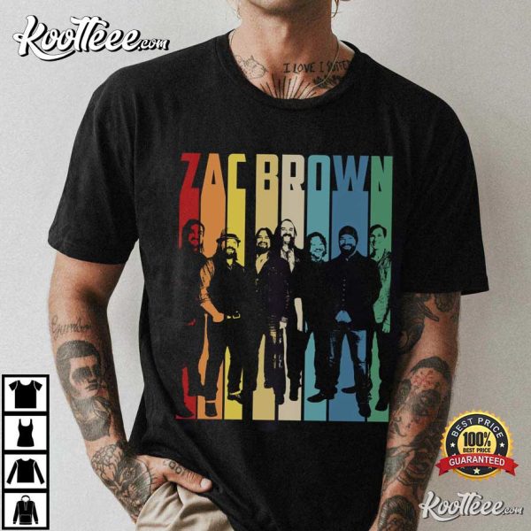 Zac Brown Band Retro T-Shirt