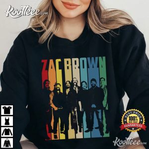 Zac Brown Band Retro T Shirt 3